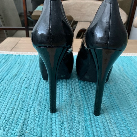 Black platform high heels (xxf06xx) - Picture 4 of 8